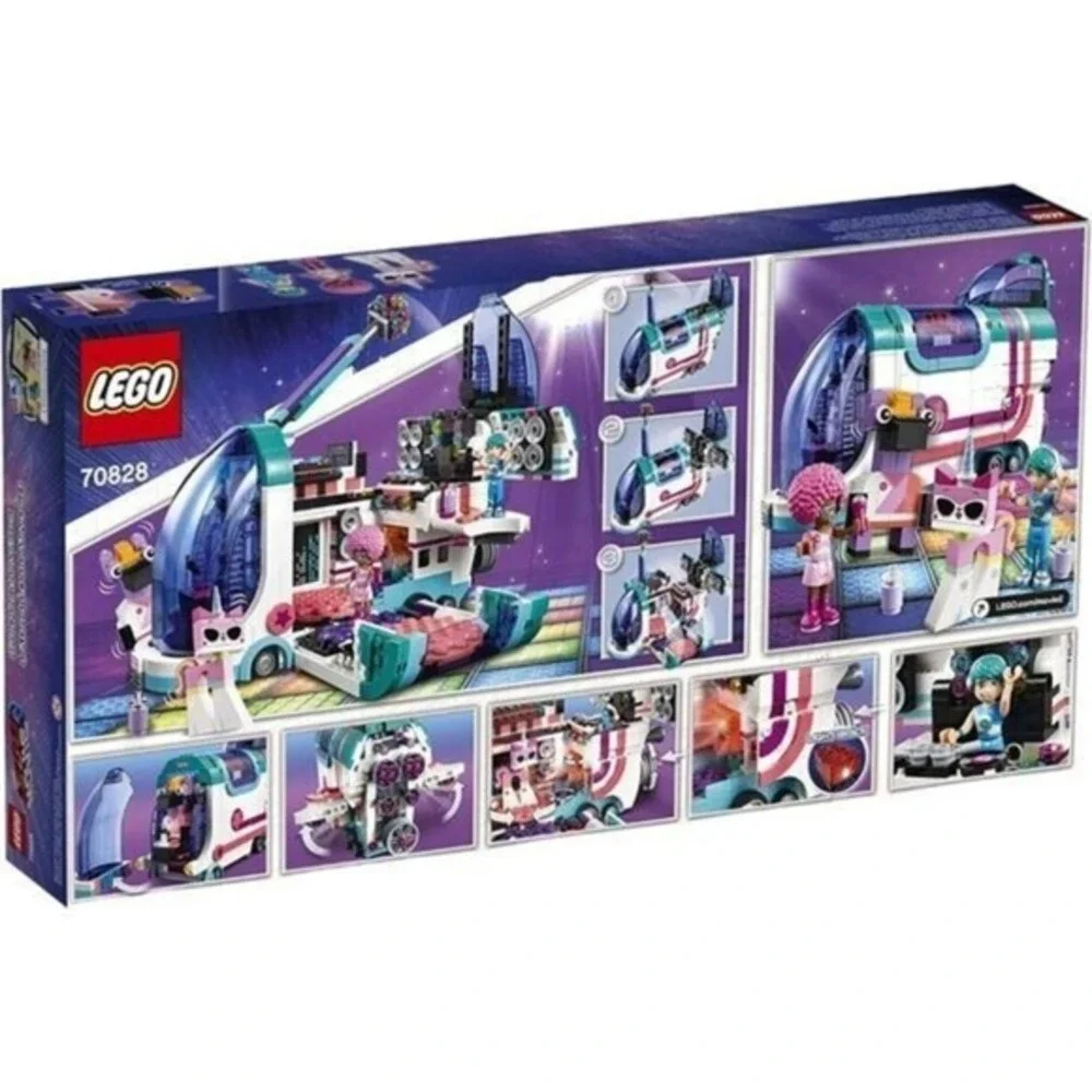 LEGO The Movie 2 Pop Up Party Bus -‎ 70828  1024 Piece Set New in sealed box!